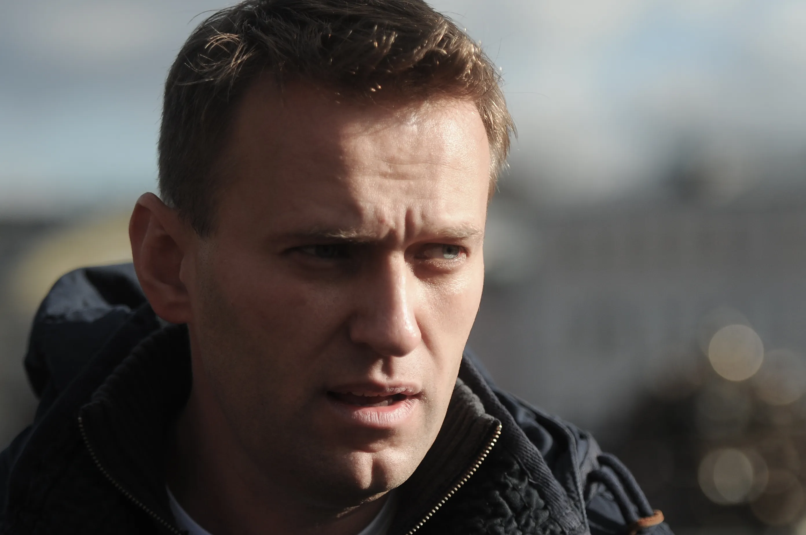Alexeï Navalny lors d'une manifestation pour la démocratie en Russie