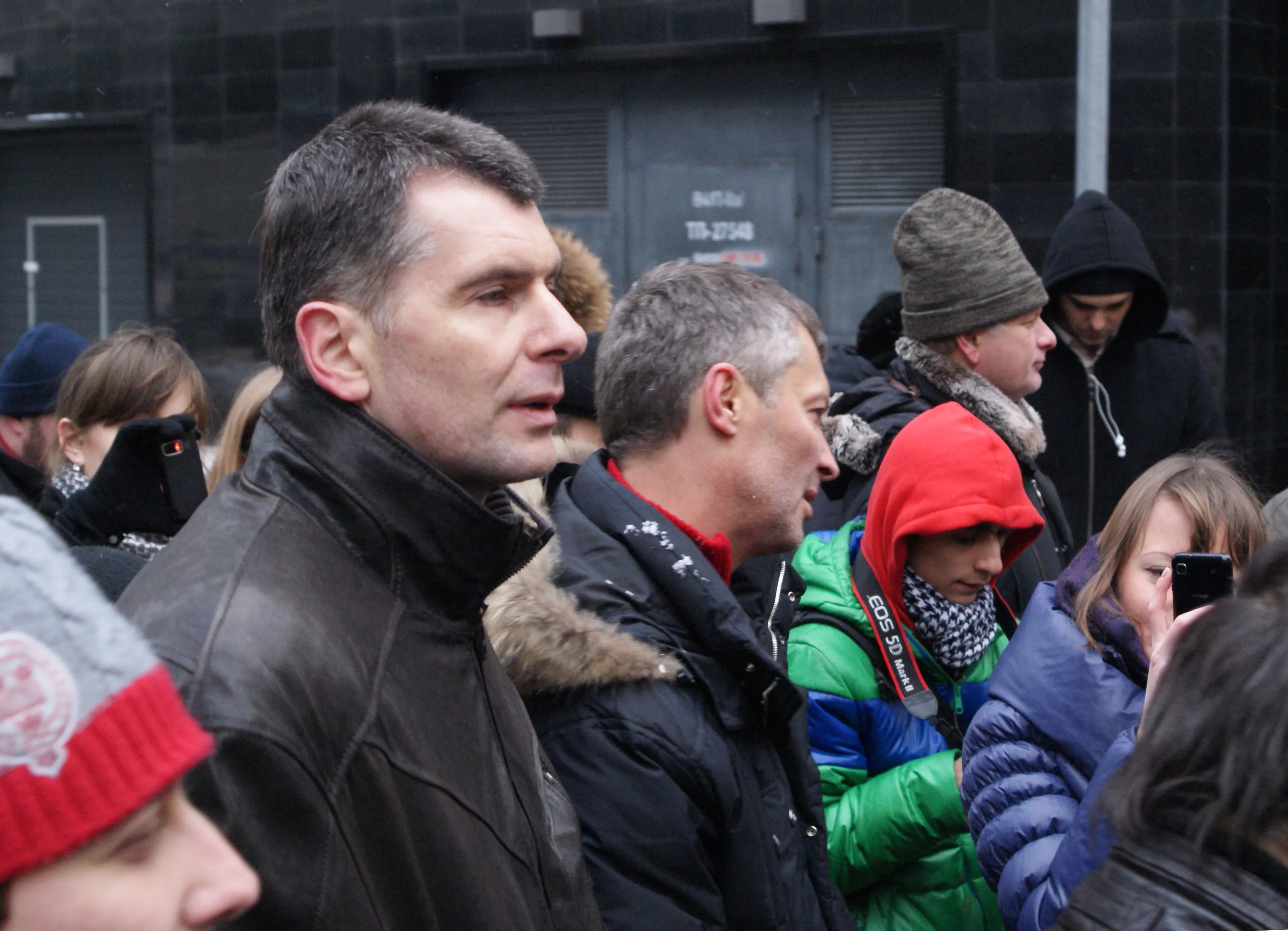 Mikhaïl Prokhorov, homme politique et candidat à la présidence russe