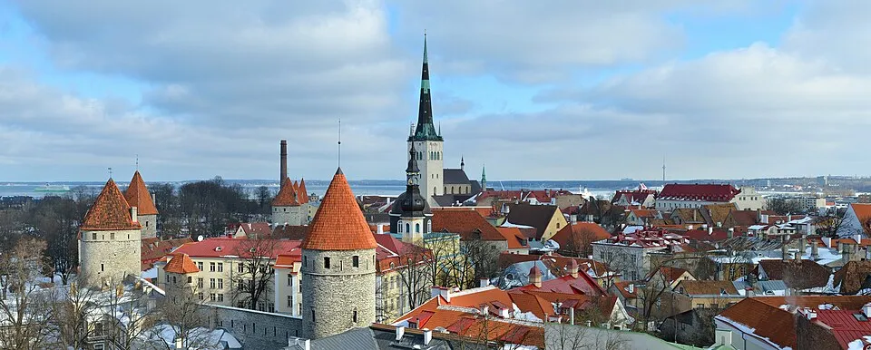 Vieille ville de Tallinn, capitale de l'Estonie