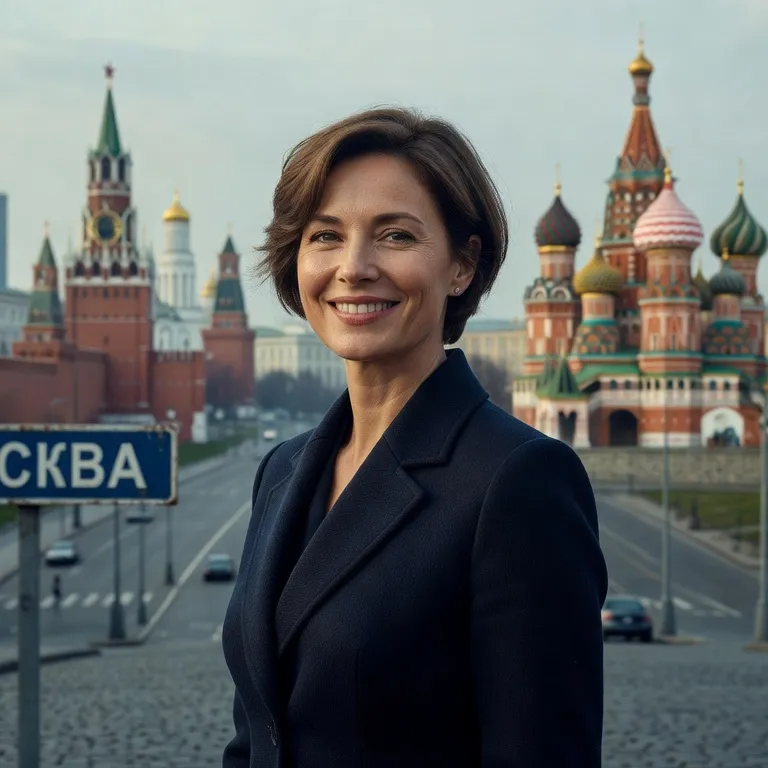 Claire Dumont, professeure de FLE à Moscou