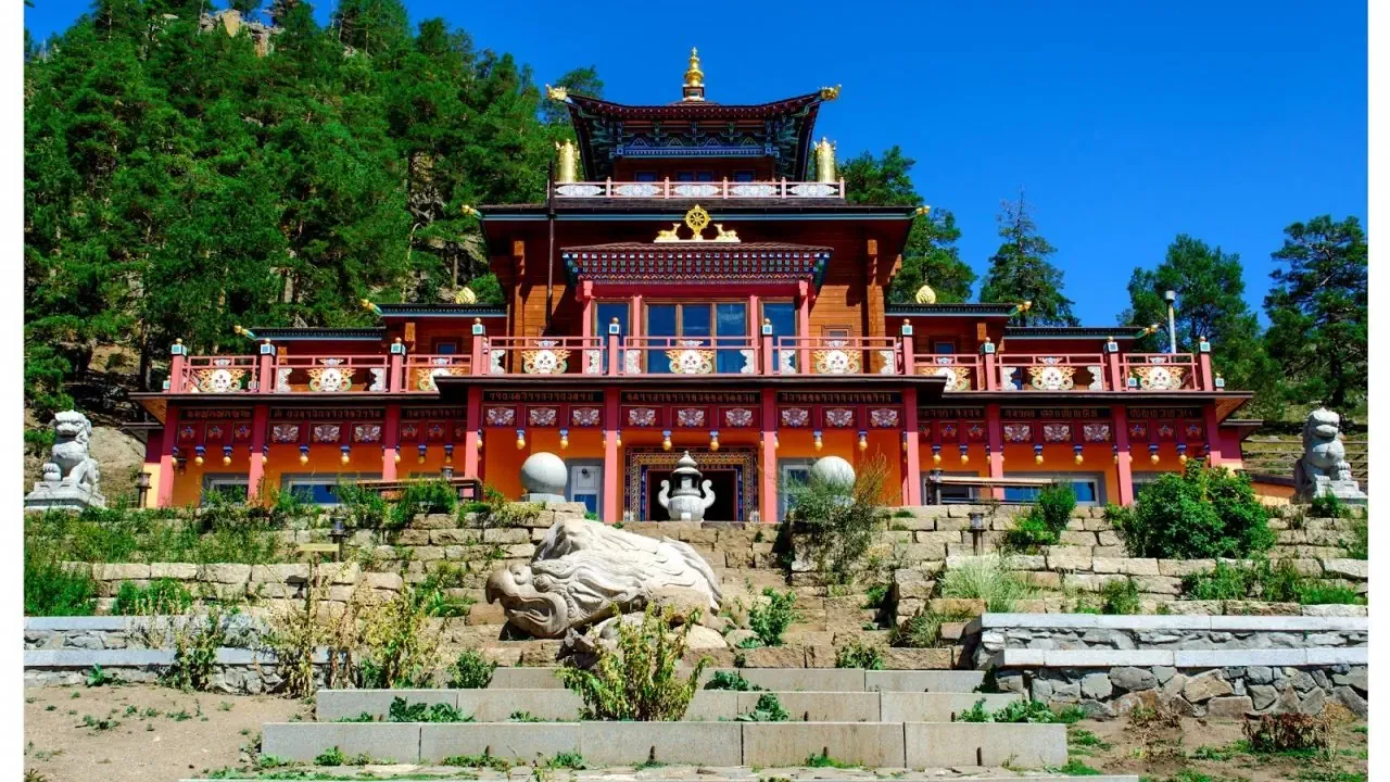 Temple principal du Datsan d'Ivolguinsk