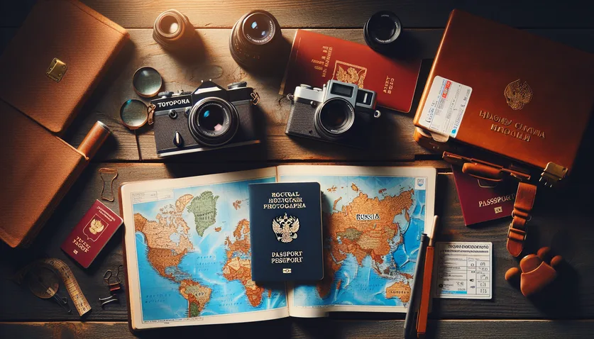 Préparatifs de voyage en Russie