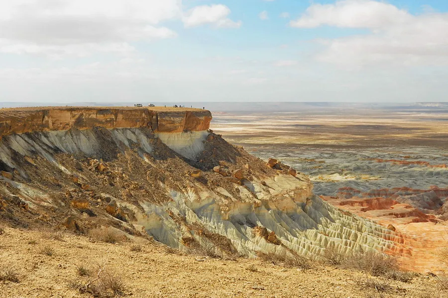 Paysage du Turkménistan - désert du Karakoum